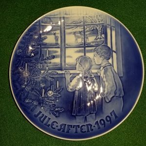 B & G collectable plate